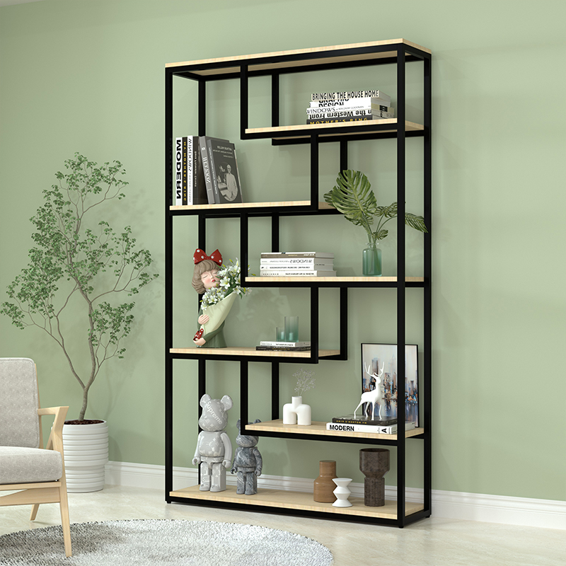 Steel-wood-combined-large-storage-rack