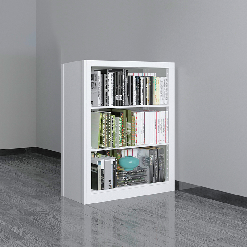 Three-layer single-sided bookshelf