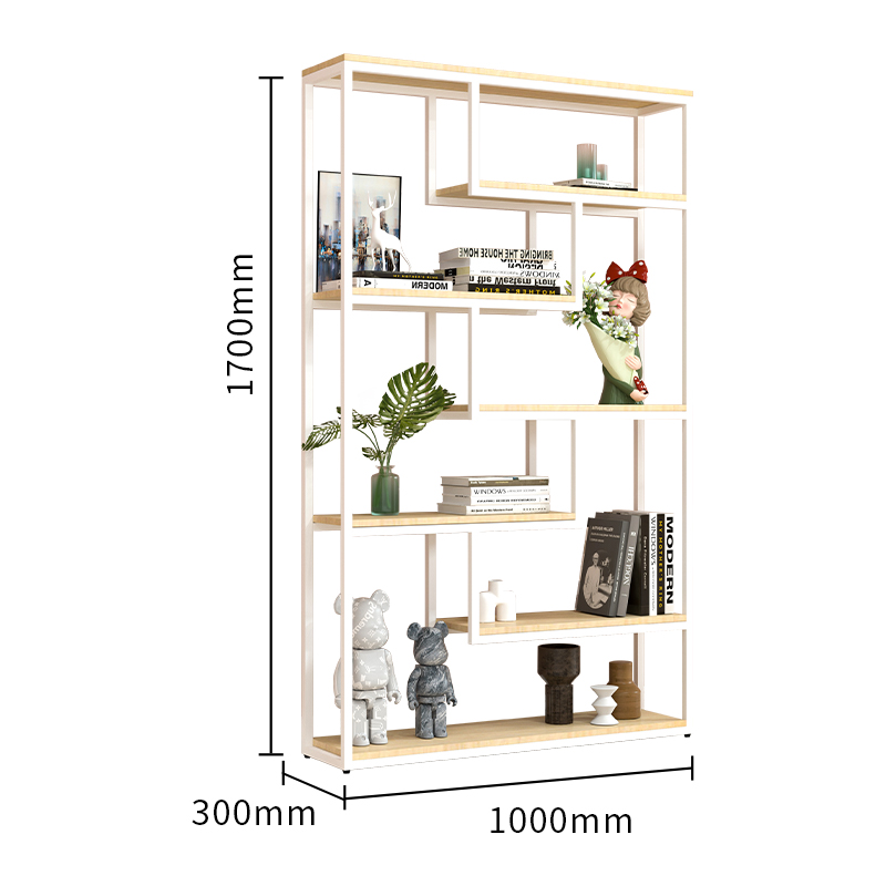 Steel-wood-combined-large-storage-rack