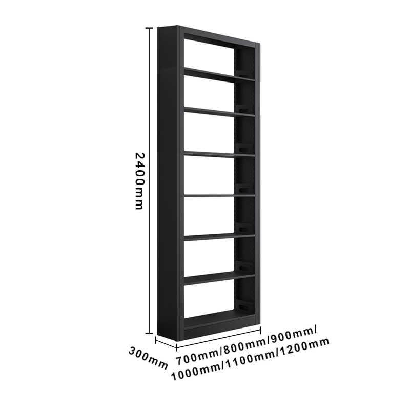 Seven-story single-sided bookshelf