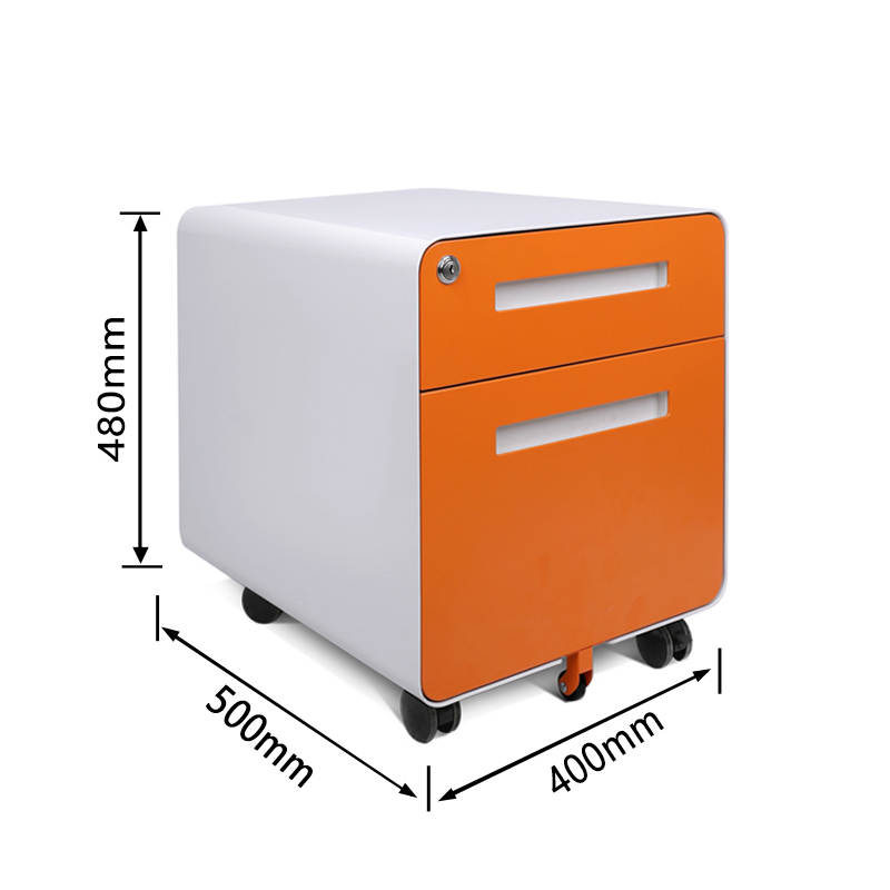 2 drawer movable cabinet