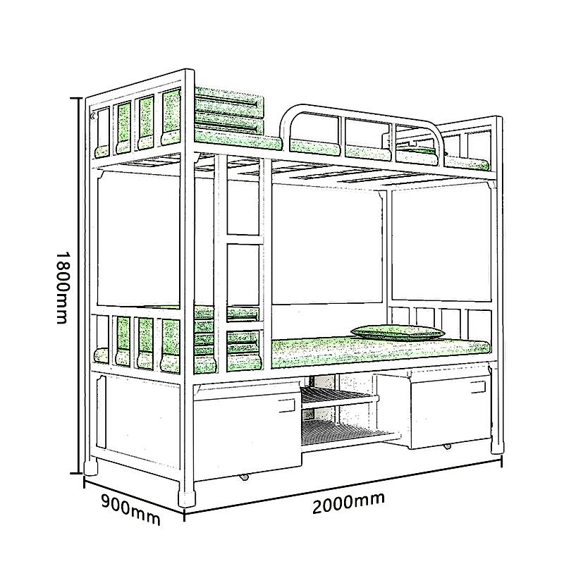 Multifunctional bunk bed