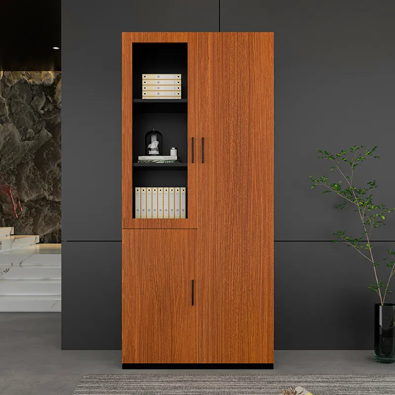 Glass Door Storage File Cabinet Storage Closet Locker