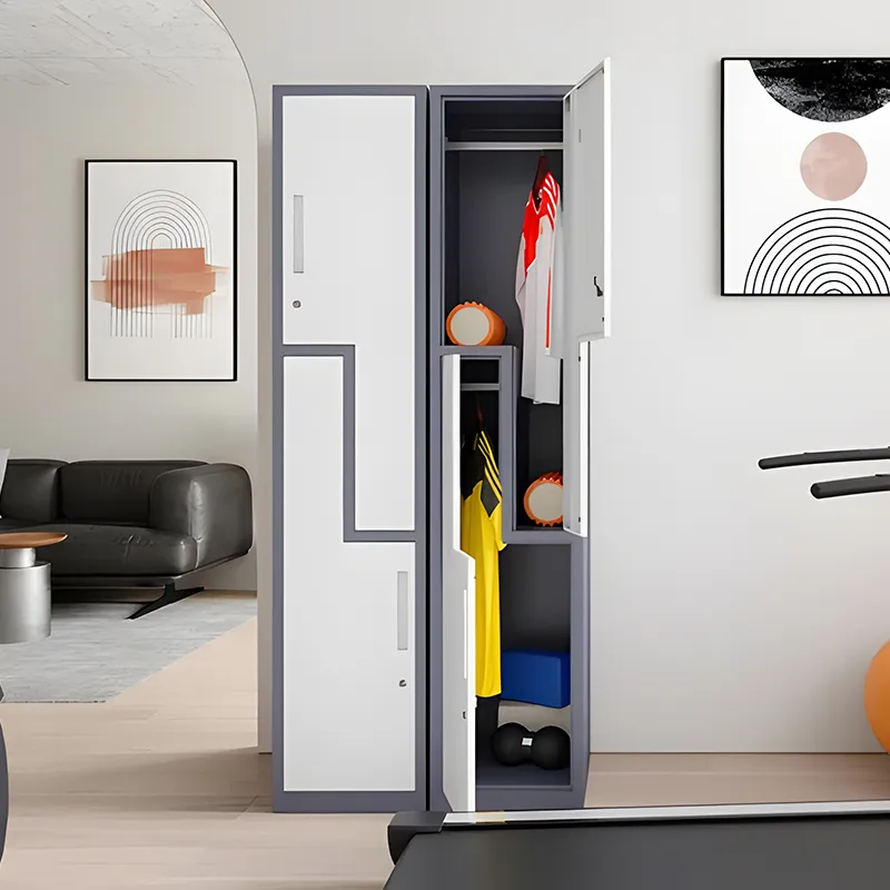 Z Shape Storage Locker Cabinet