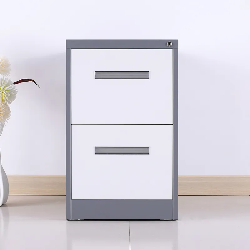 2 Drawer Slides Steel Filing Cabinet