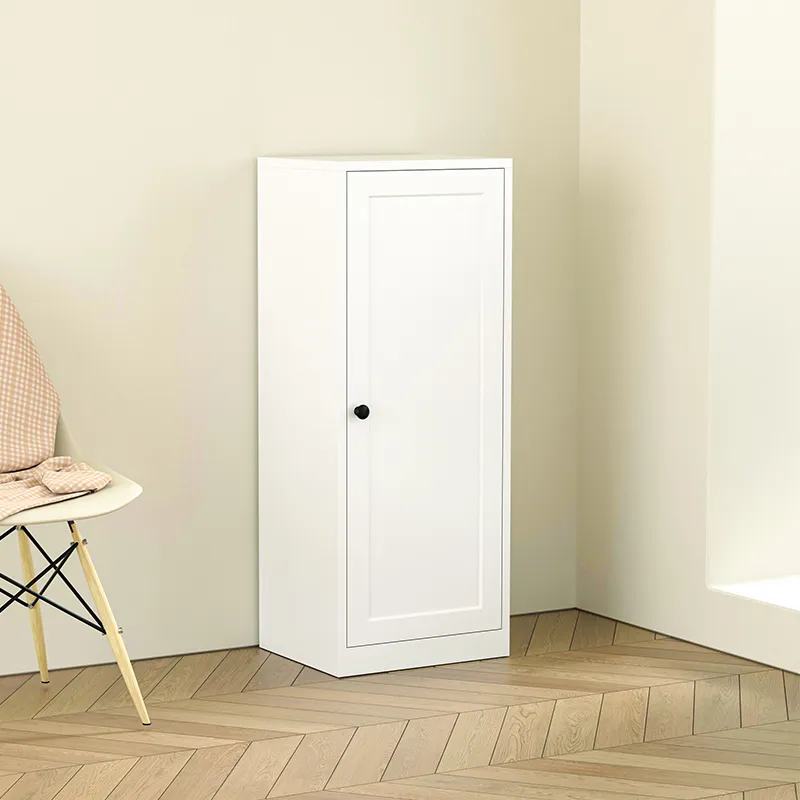 White Metal Steel Storage Cabinet