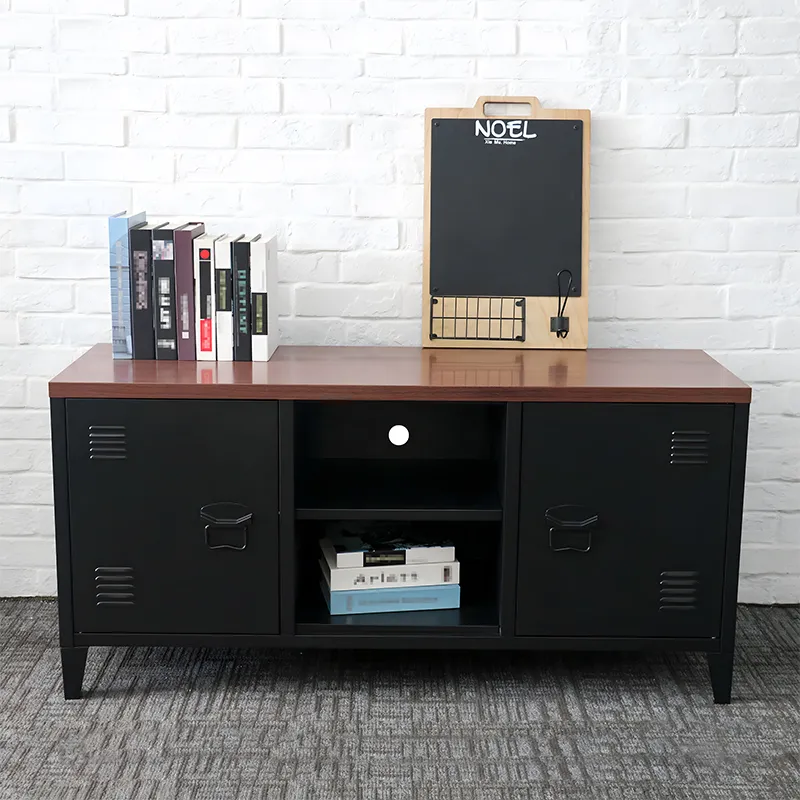 Metal TV Stand for Living Room Cabinet