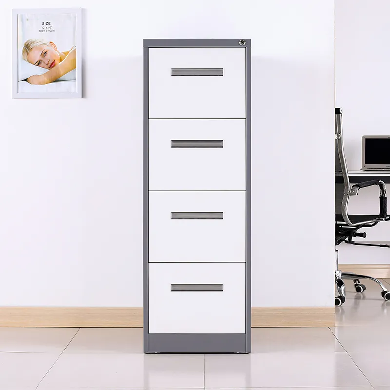 4 Drawer Office Use Storage Vertical Filing Cabinet