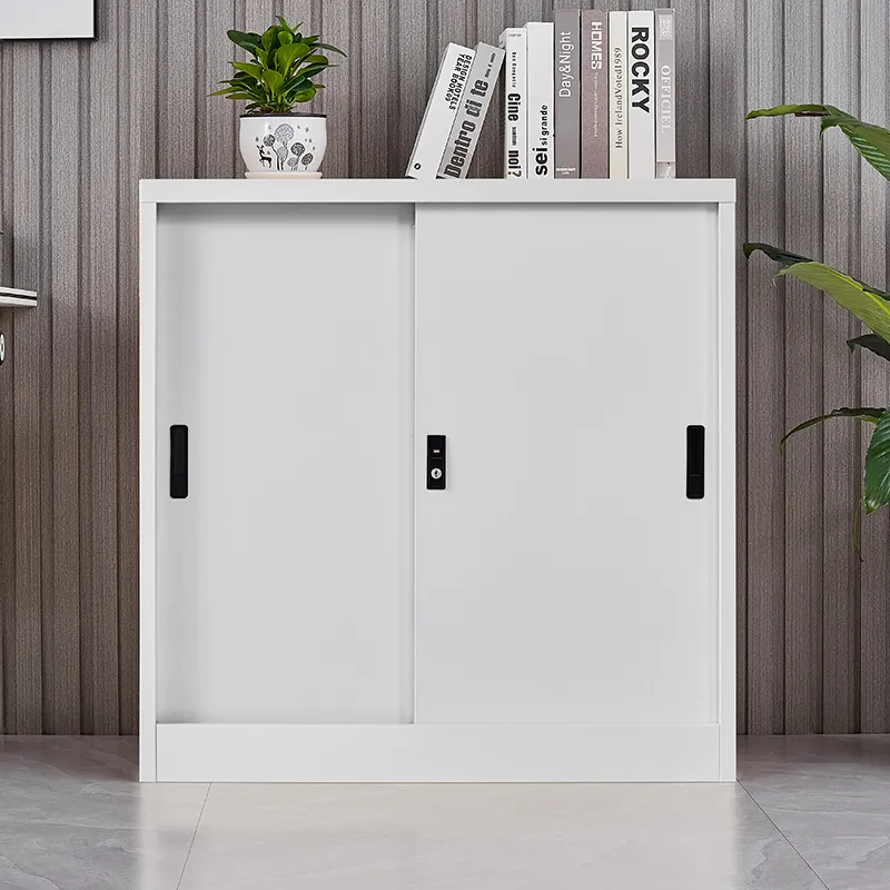 sliding door filing cabinet