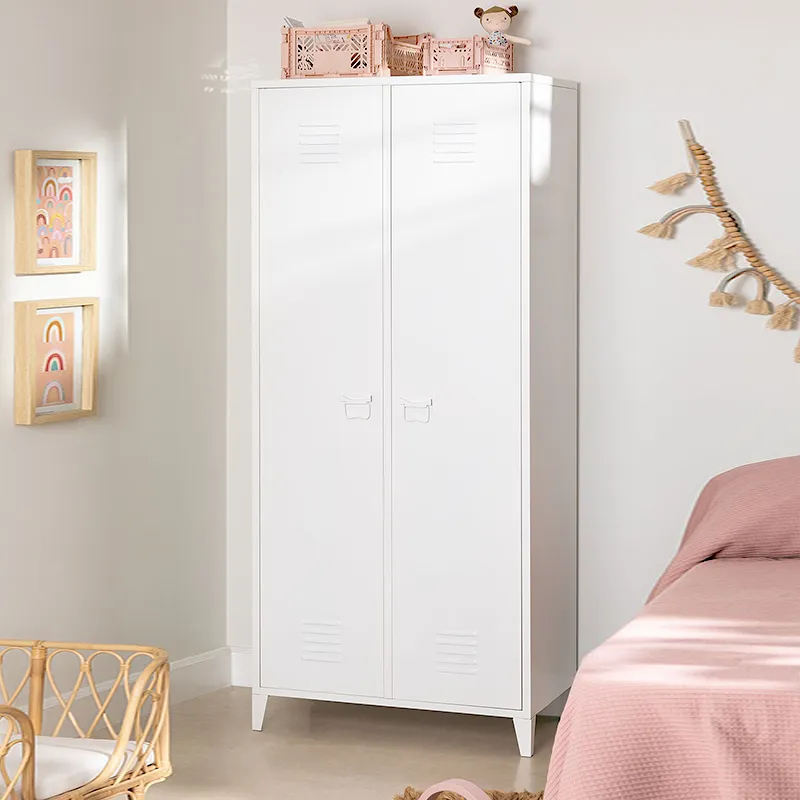 Double Door Adjustable Feet Metal Cabinet