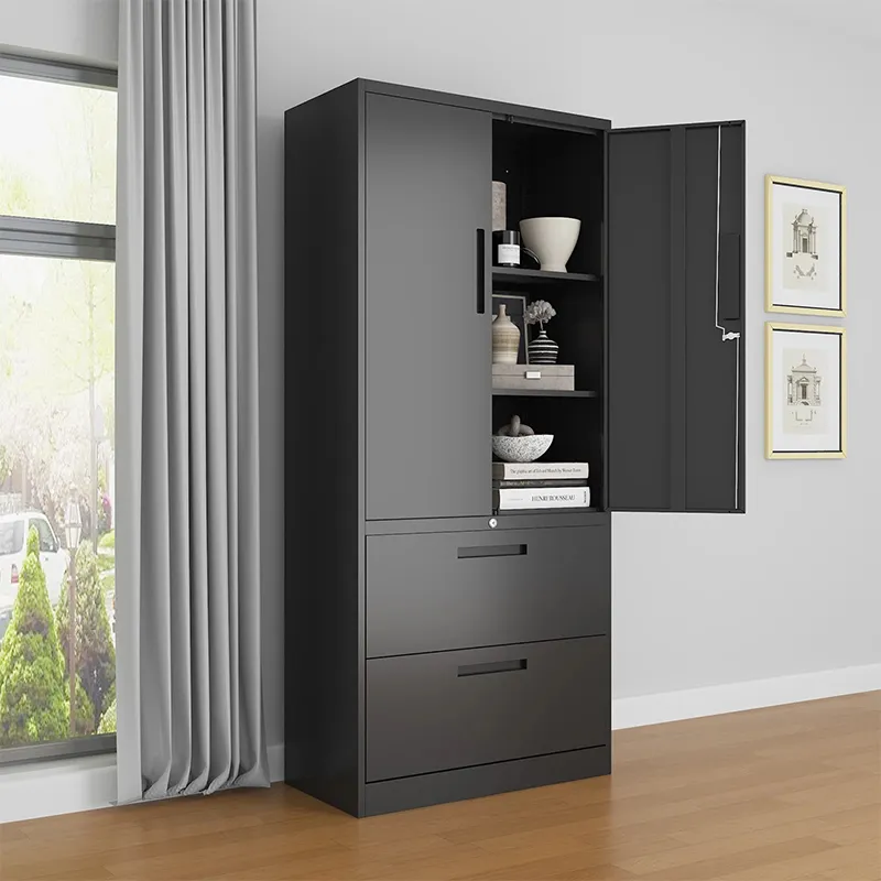 Office Metal Storage Cabinet With Two Drawer
