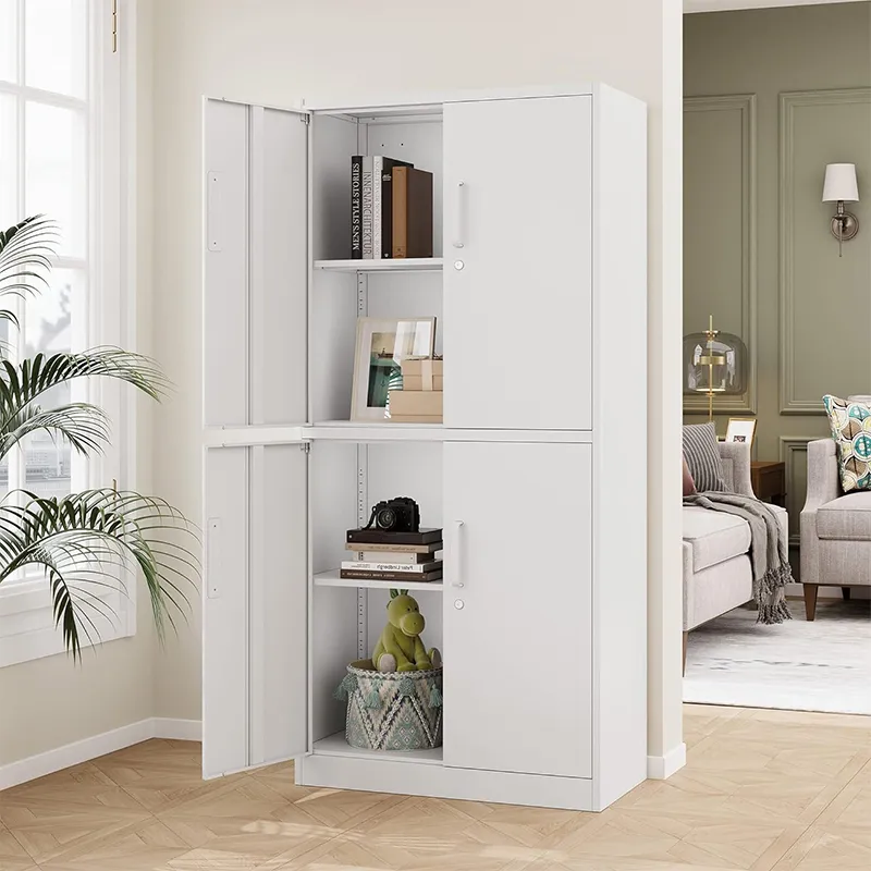4 Door Office Metal Storage Filing Cabinet