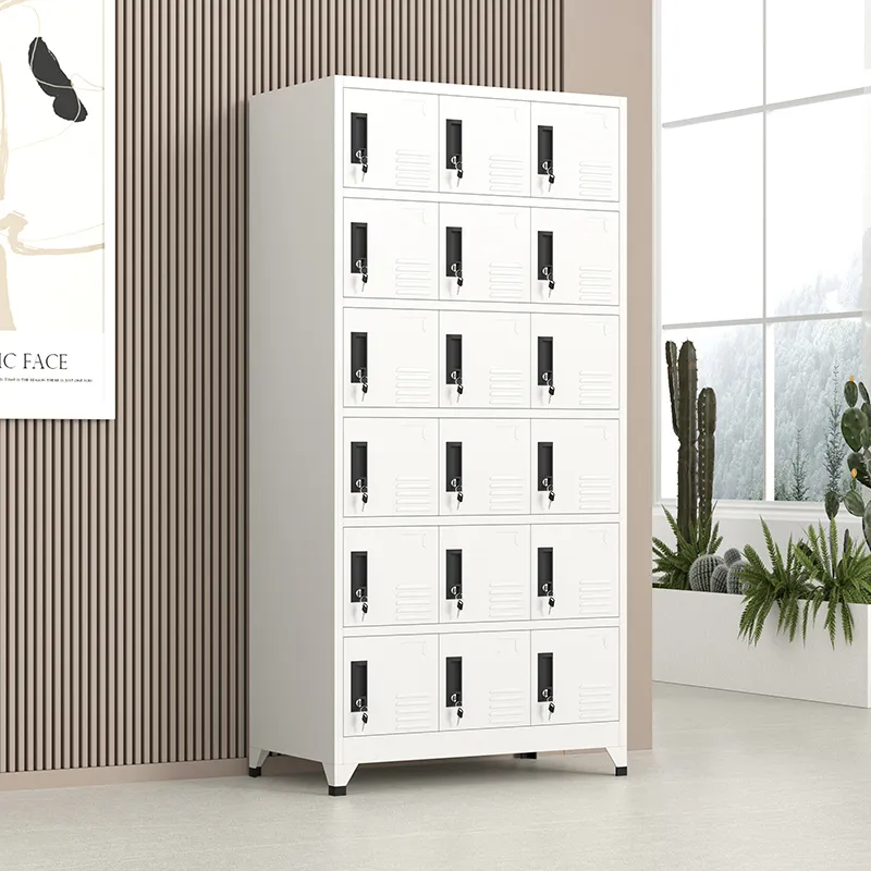 18 Door Steel Metal Storage Locker Cabinet