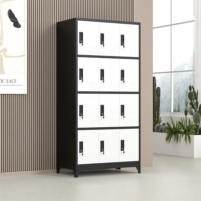 12 Door Steel Metal Storage Locker Cabinet