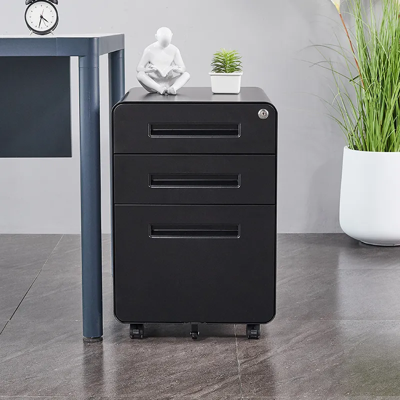 Arc movable cabinet