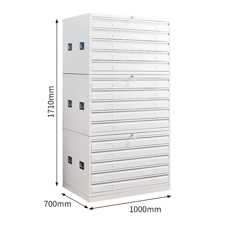 Map Drawing 1# 3 tiers drawing map cabinets