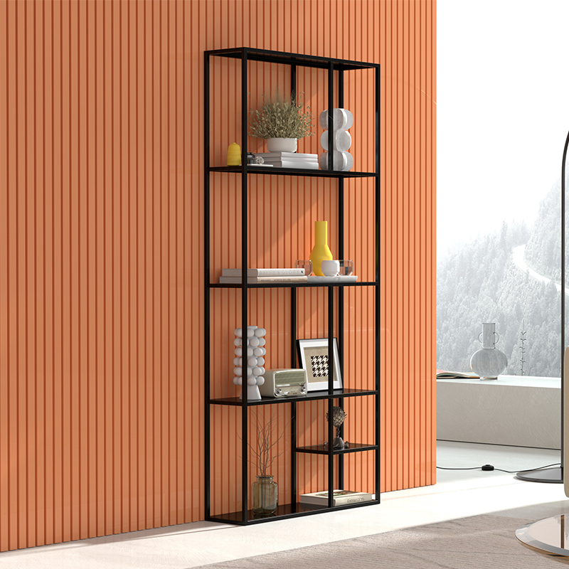 Metal Bookshelf Multi-Functional Storage Racks
