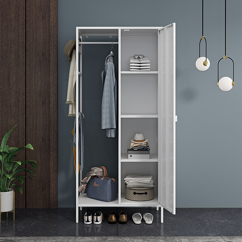 Half Side Metal Almirah Metal Wardrobe