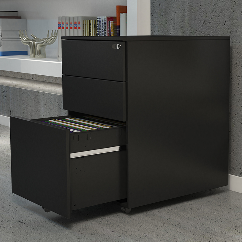 Side Pull Movable Cabinet