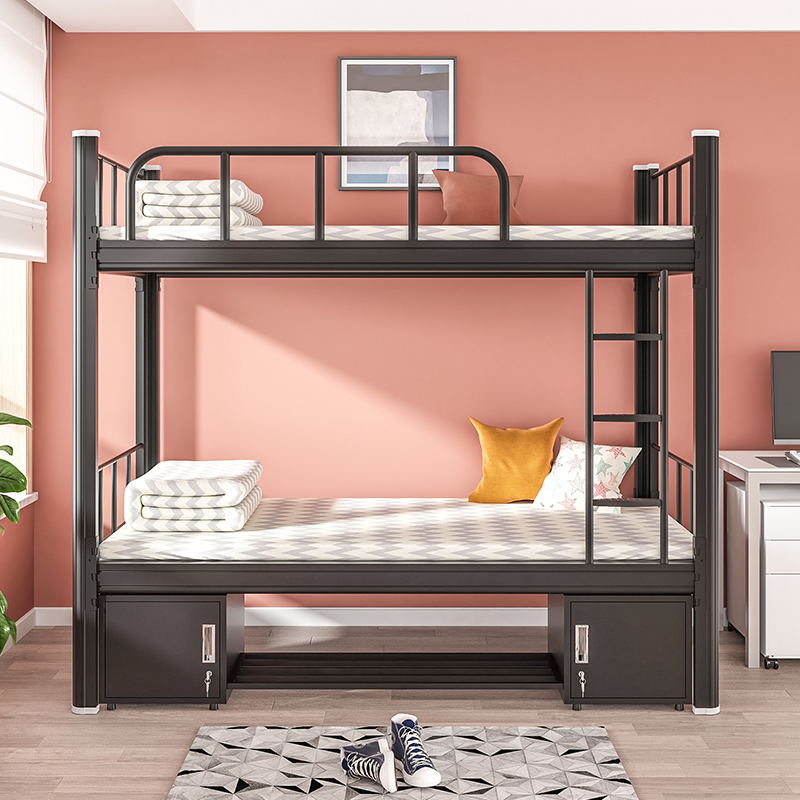 Bunk Bed with Cabinet