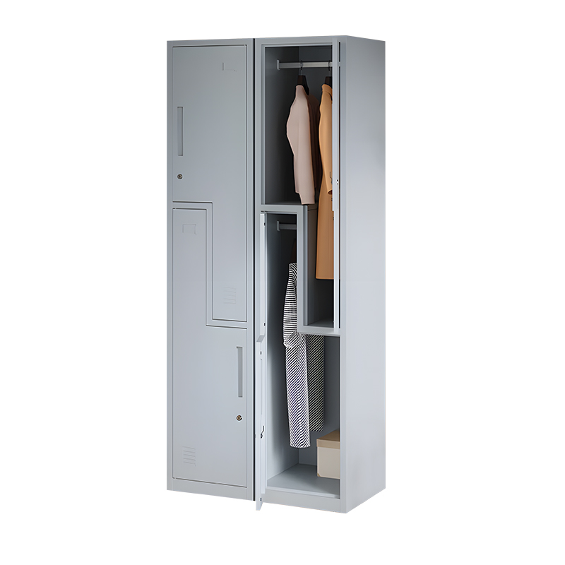 Multifunctional locker with 4 doors