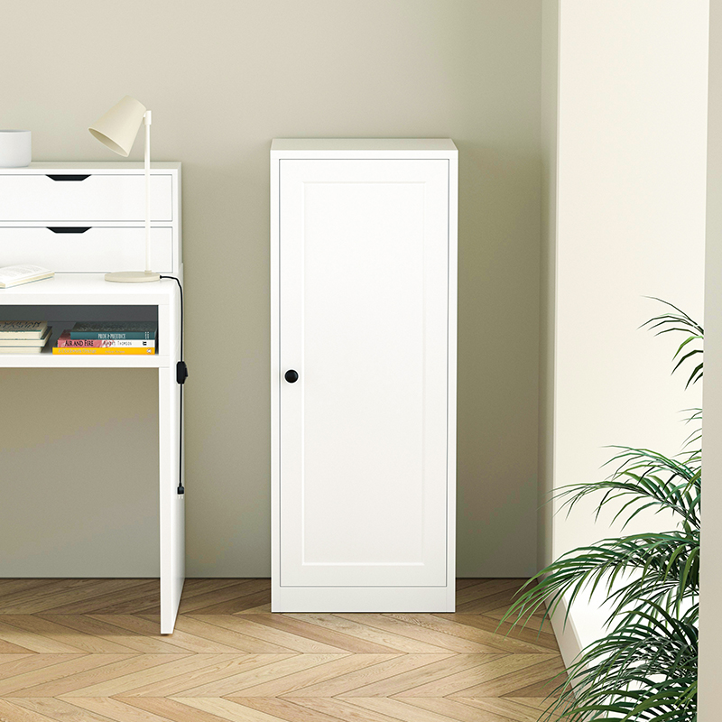 White Metal Steel Storage Cabinet