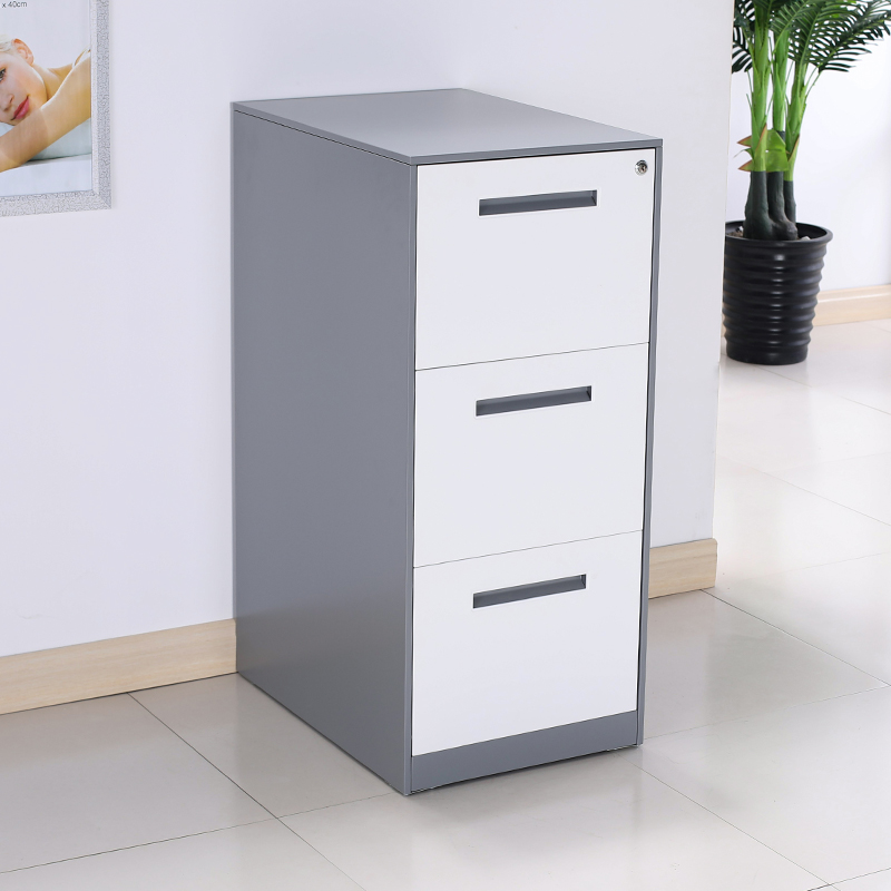 three drawer file cabinets