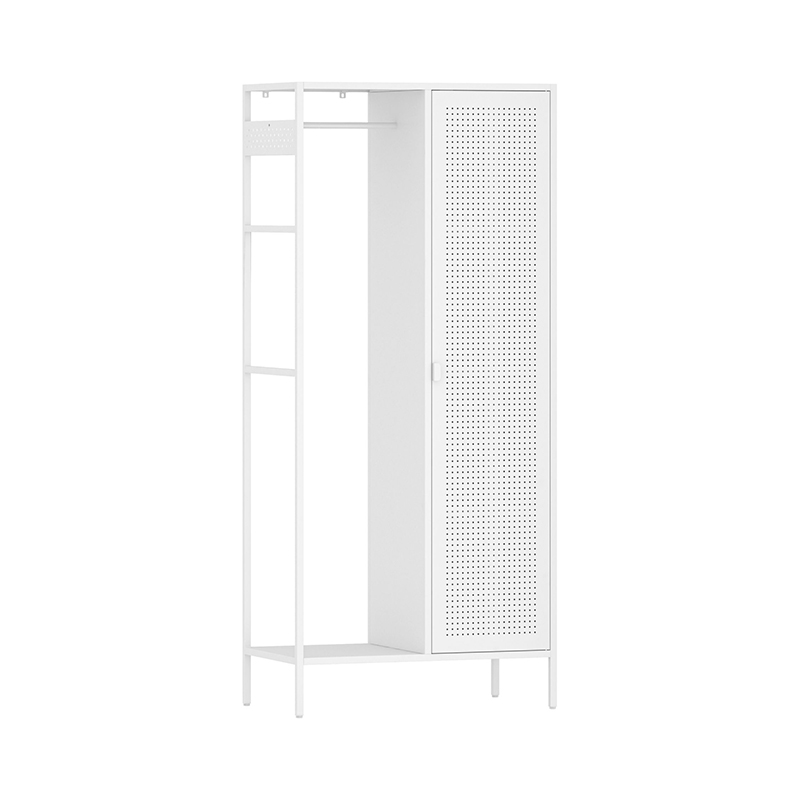 Half Side Metal Almirah Metal Wardrobe