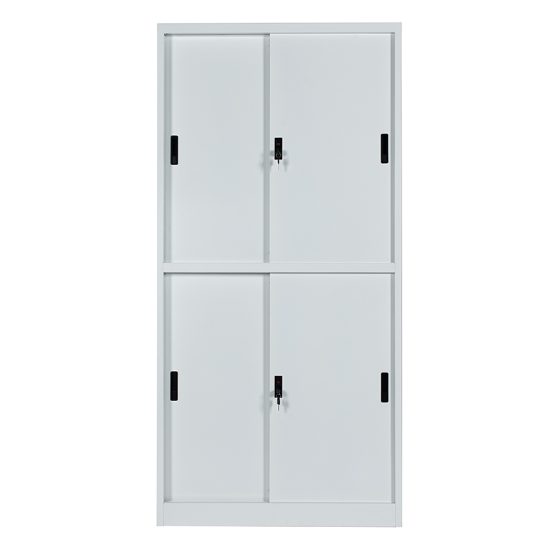 Sliding Door Two-section File Cabinet