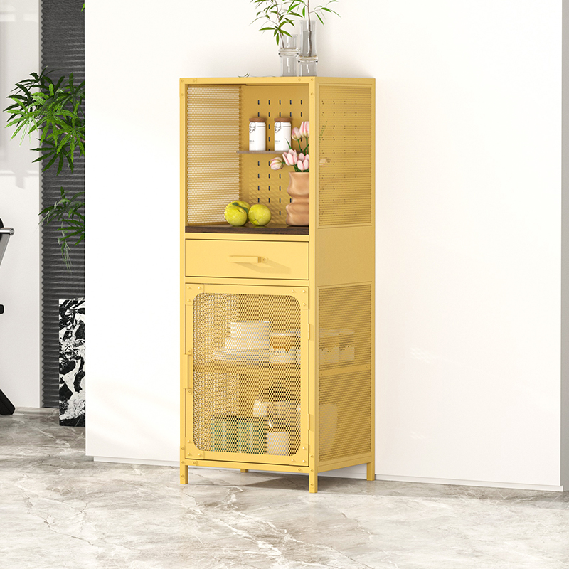 Furniture Design Steel Metal Chest Wine Cabinet