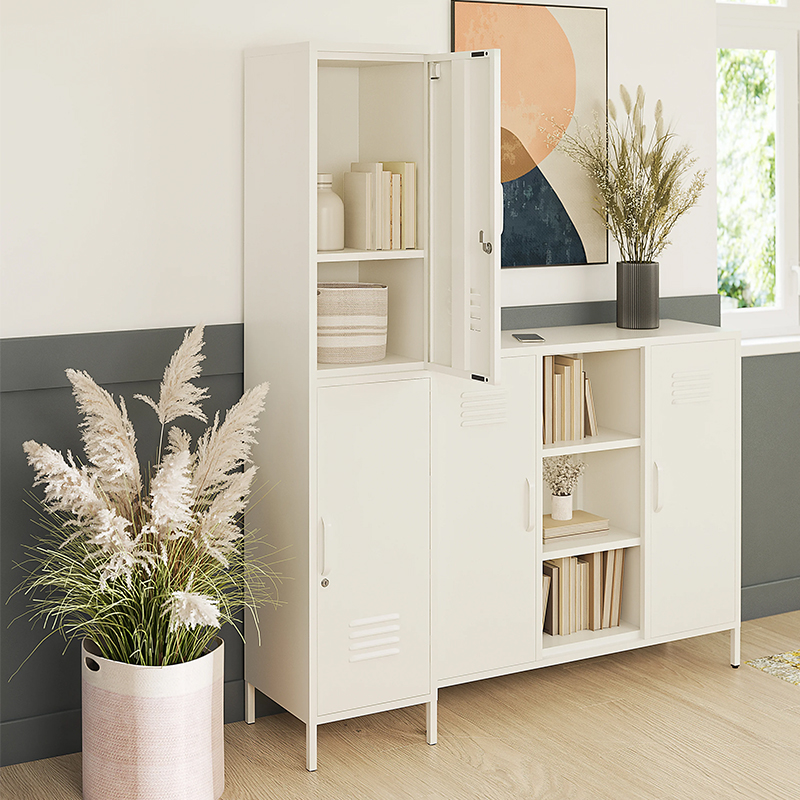 Home Furniture  Two Doors Metal Storage Locker