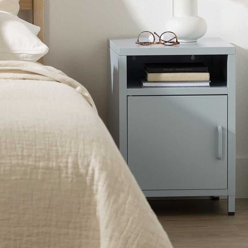 Metal Mini Storage Cabinet Single Door