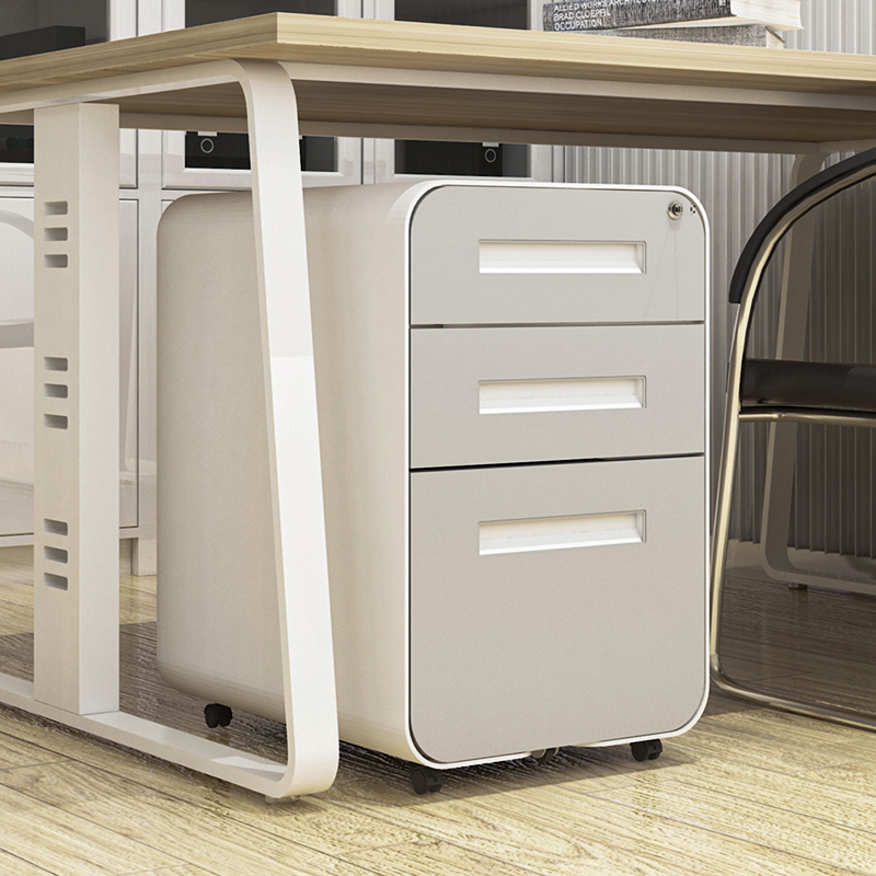 Arc movable cabinet