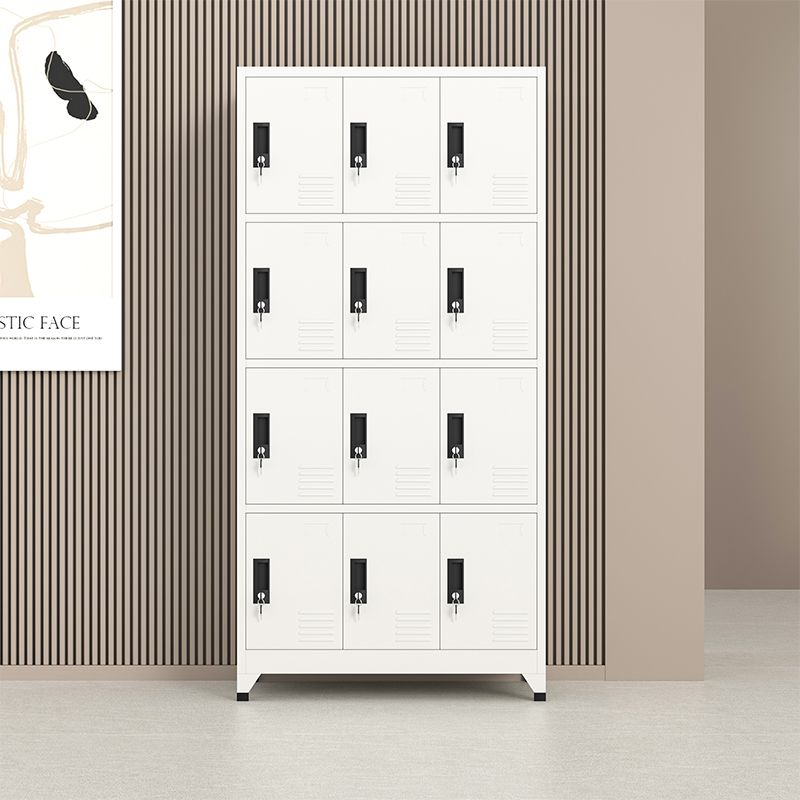 12 Door Steel Metal Storage Locker Cabinet