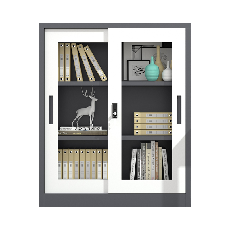 Sliding Glass Door Book Cupboard