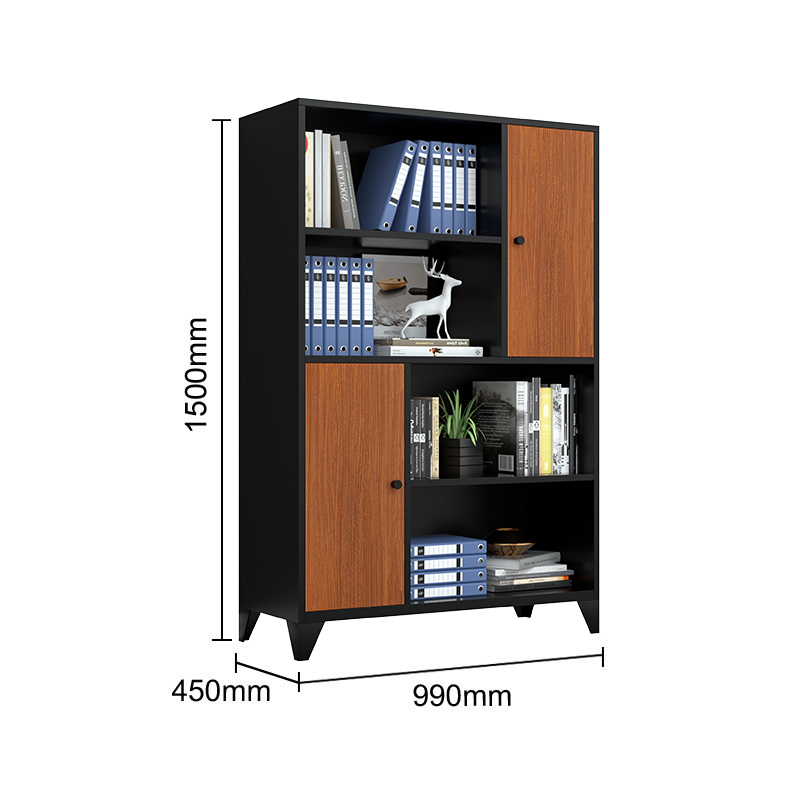 Simple Style Office Steel Cabinet Metal Bookcase Cabinet