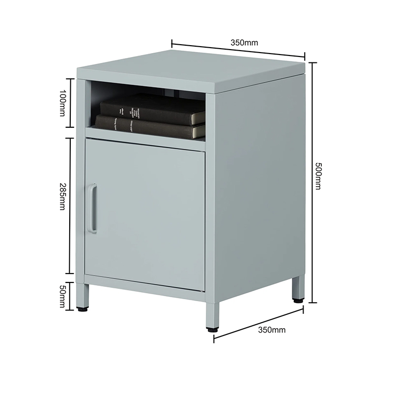 Metal Mini Storage Cabinet Single Door