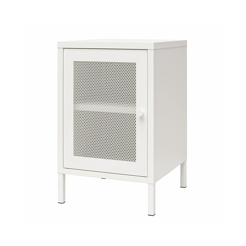 Colorful Household Furniture Single Mesh Door Cabinet