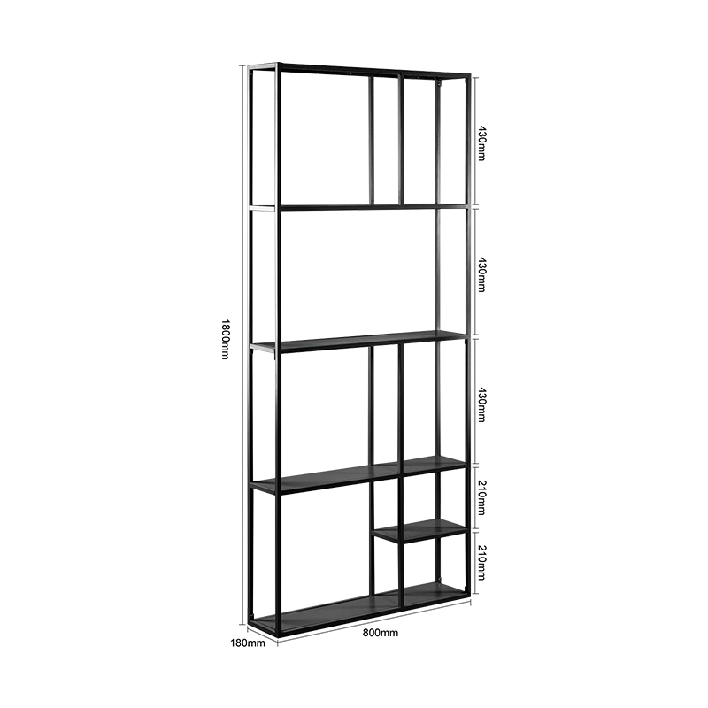 Metal Bookshelf Multi-Functional Storage Racks