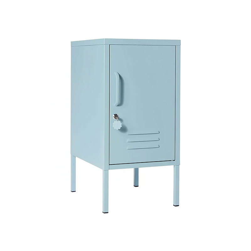 Plug in low profile single door cabinet