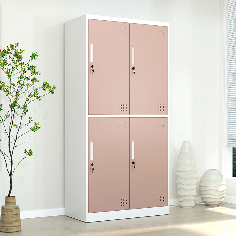 Four Door Metal Locker Storage Cabinet