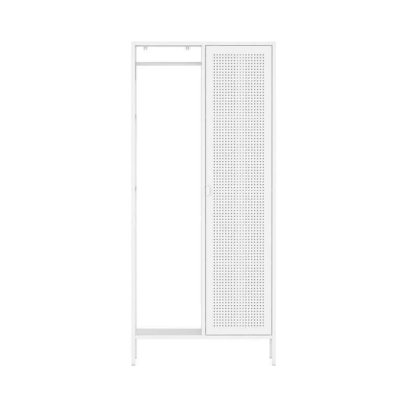 Half Side Metal Almirah Metal Wardrobe