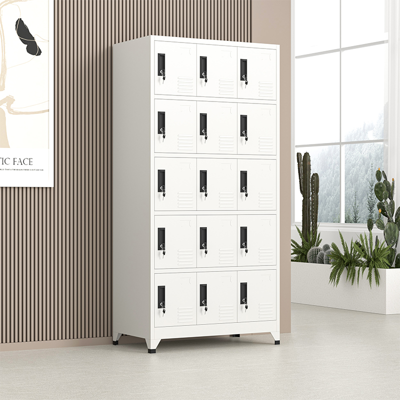 15 Door Steel Metal Storage Locker Cabinet