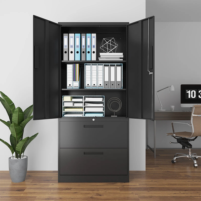 Office Metal Storage Cabinet With Two Drawer