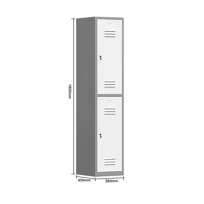 Multifunctional locker with 2 doors