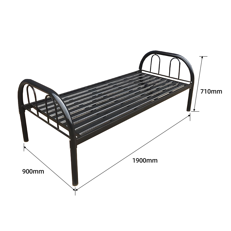 Stable Steel Dormitory Single Metal Beds