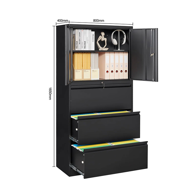 Office Metal Storage Cabinet With Three Drawer