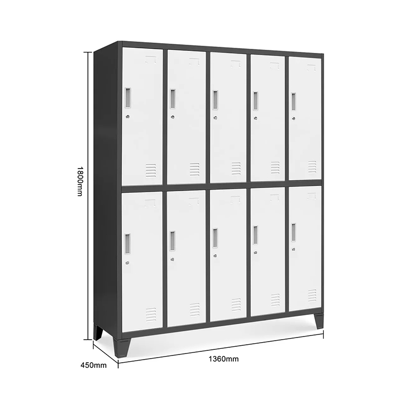 10 doors steel locker cabinet