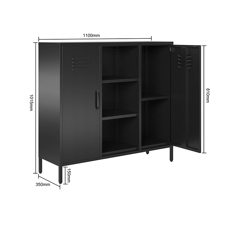 Colorful Metal Small Storage Cabinet  And Storage Shelf