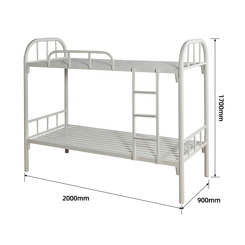 Durable Hostel Metal Bunk Beds